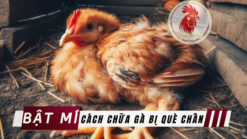 Top 3+ cách chữa gà bị què chân đơn giản, hiệu quả tại nhà