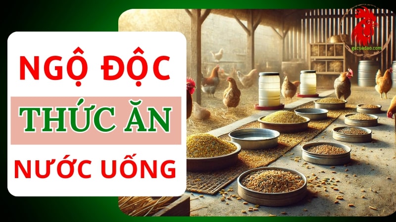 Ngộ độc từ thức ăn, nước uống